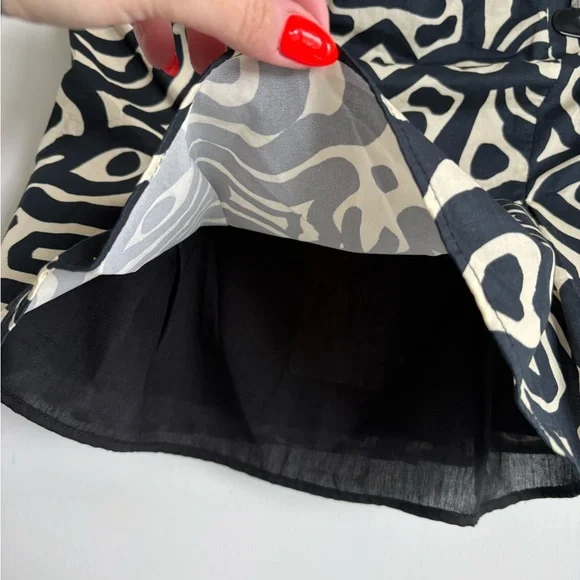 Zara Strapless Tube Top Abstract Print NWT XS Summer Top - Picture 6 of 7